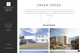 Webdesign Tirol - Architekt Kurz