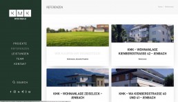 KMK Wohnbau Homepage