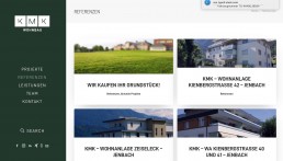 KMK Wohnbau Homepage