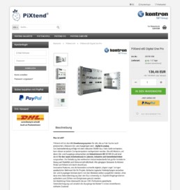 PiXtend Gambio Shop - Unterstützung - E-Commerce Agentur